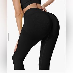 Tummy control cute butt leggings size LX